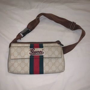 Gucci fanny pack.